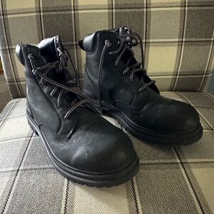 Men’s Ozark Trail Durable Work Boots - black- size 9